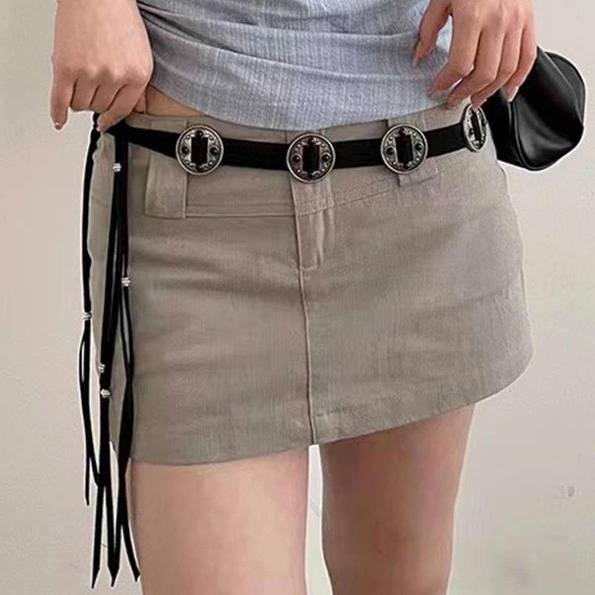 ACCITY - VINTAGE BOHEMIAN EMBELLISHED BELT_CWABE0260