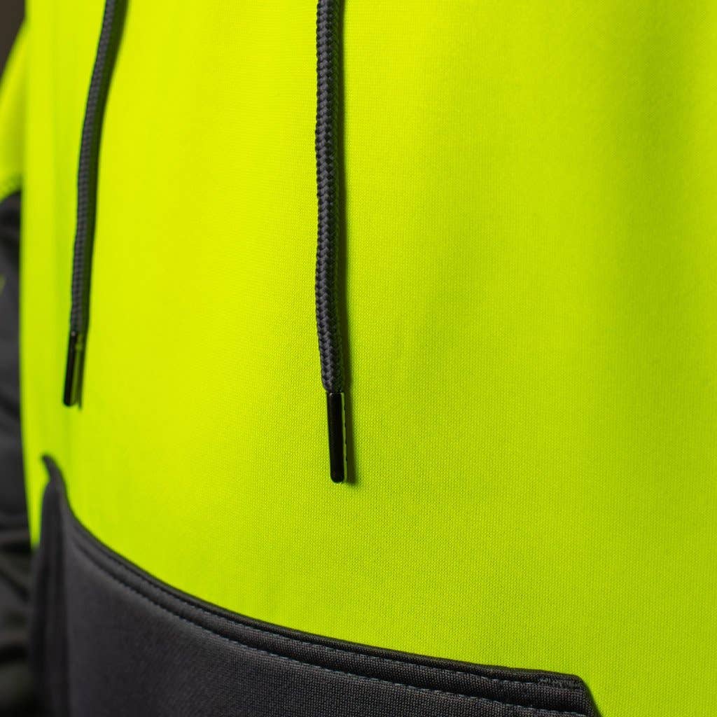 BAD WORKWEAR - BAD ESSENTIAL™ HI-VIS FLEECE HOODIE