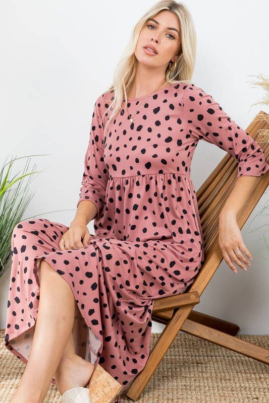 Rose Mellow Fashion - Maxi Dress