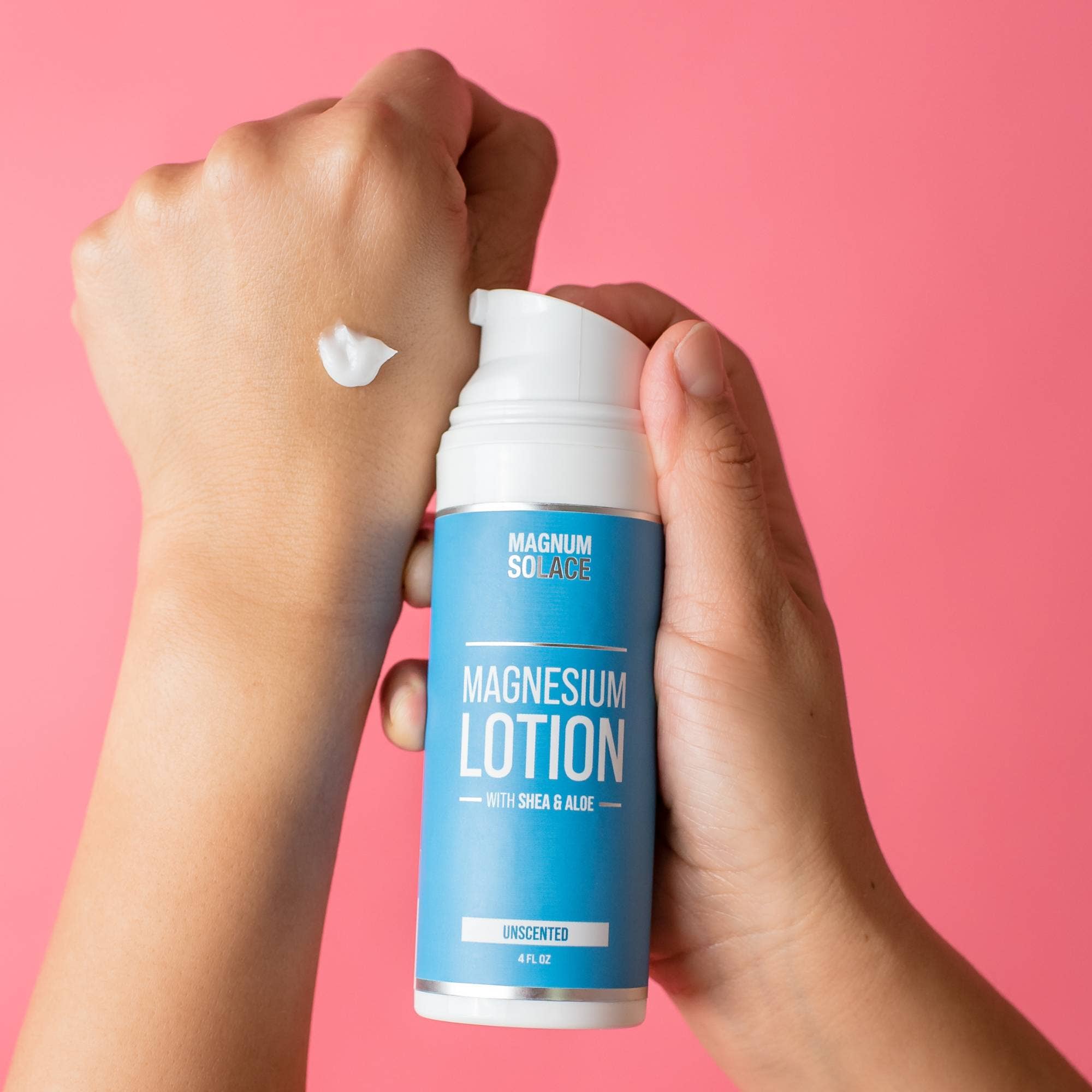 Magnum Solace - Magnesium Lotion - Restless Legs & Muscle Pain Relief