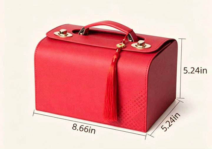 Mahjong Tile Keepsafe Box - The Southern Peacock