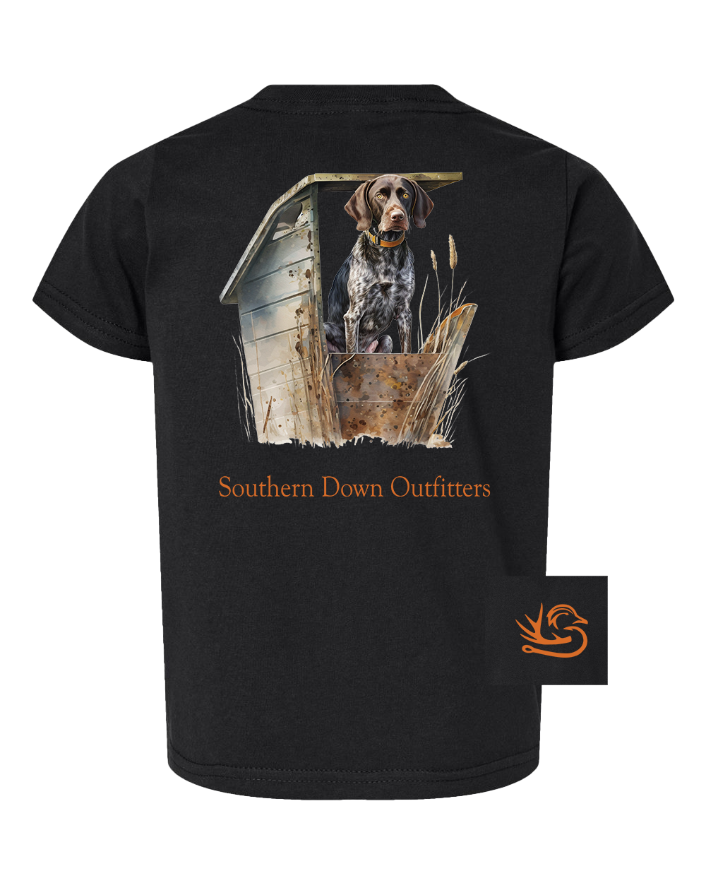 Southern Down Outfitters - Dog Blind Toddler Tee
