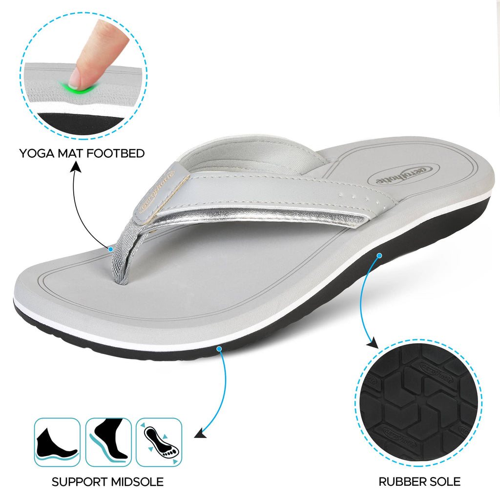 Aerothotic - OPAL CUSHION SOFT FLIP FLOP COMFORTABLE SANDALS FOR WOMEN