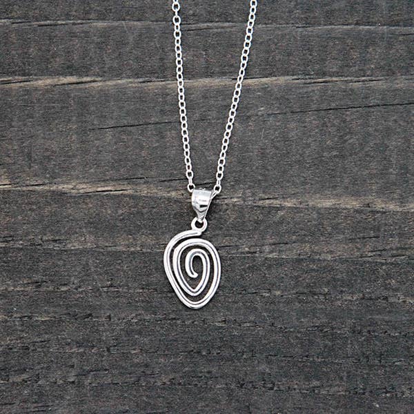 The Vintage Pearl - You're Off To Great Places! Necklace (sterling silver)