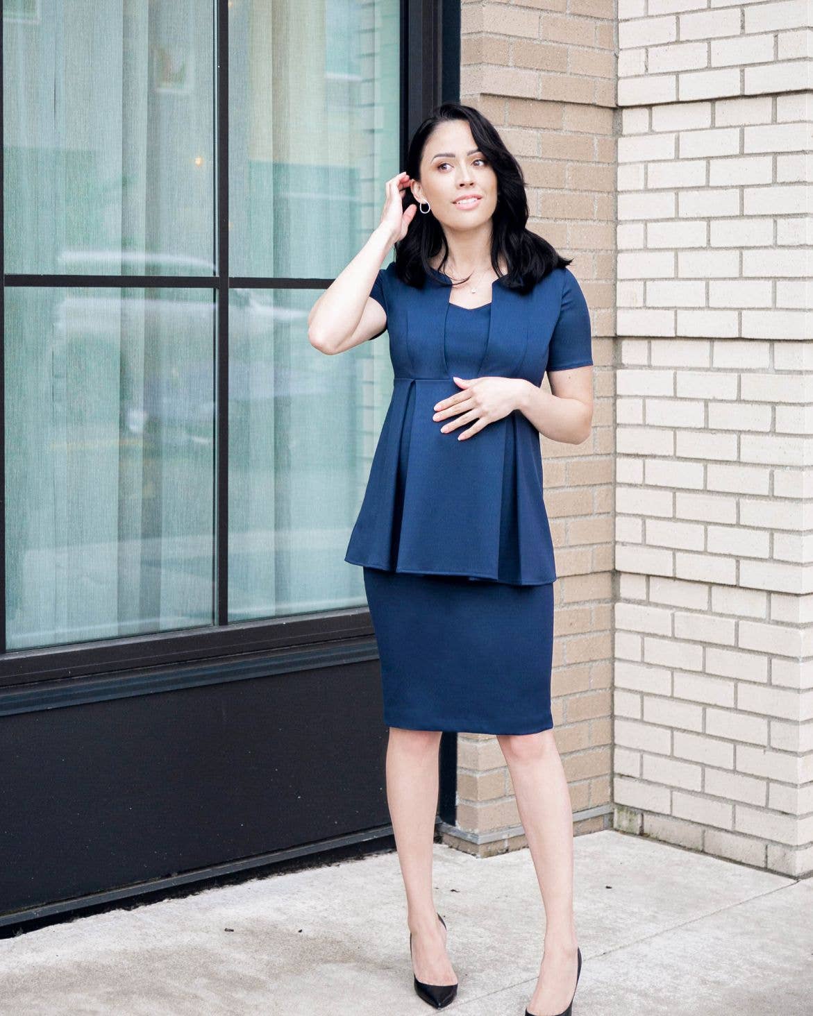 MARION - Sloan Maternity Pencil Skirt