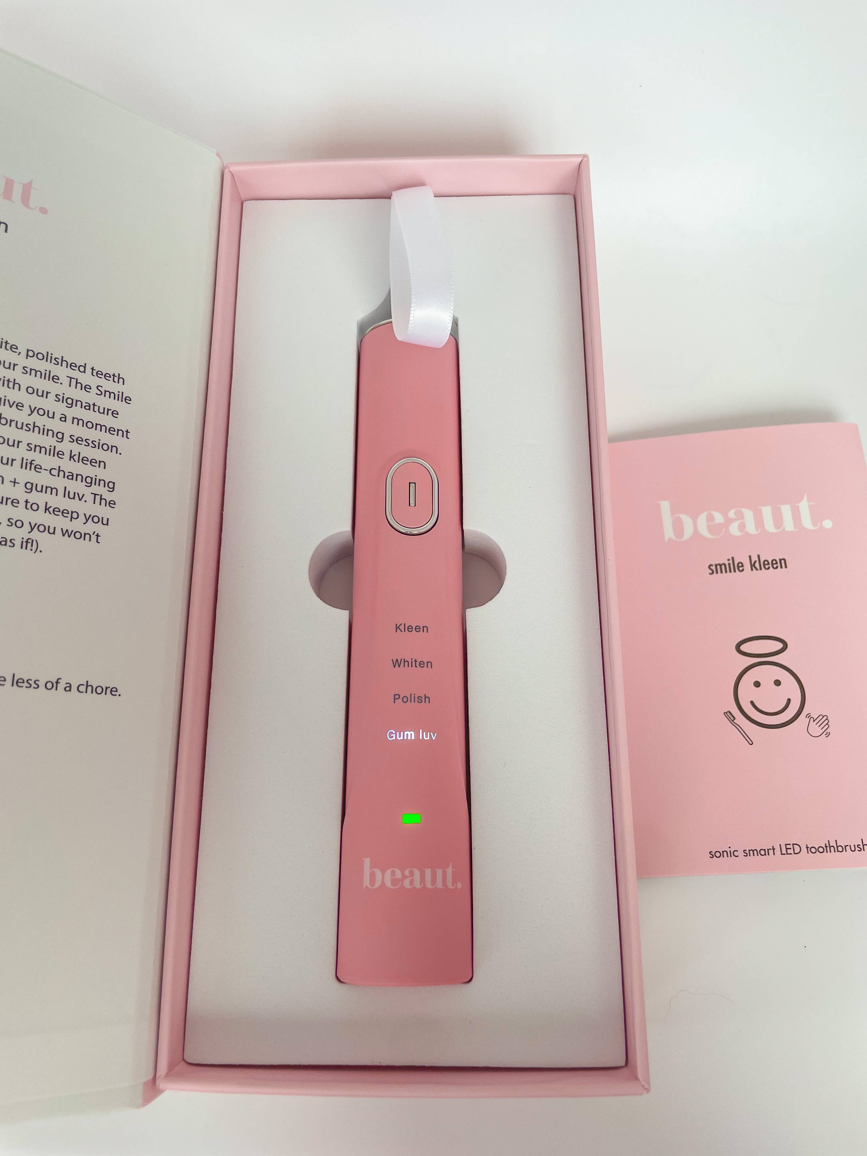 beaut.beautyco - Brosse à Dents Sonique à Vibration Smile Kleen