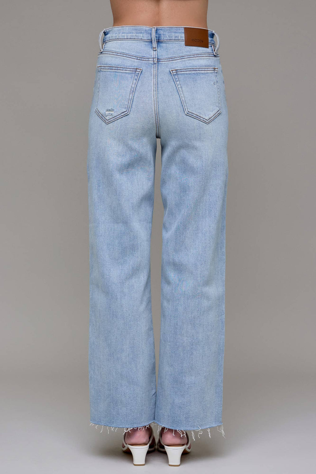 Hidden Jeans - Light Wash Clean Classic Stretch Dad Jean