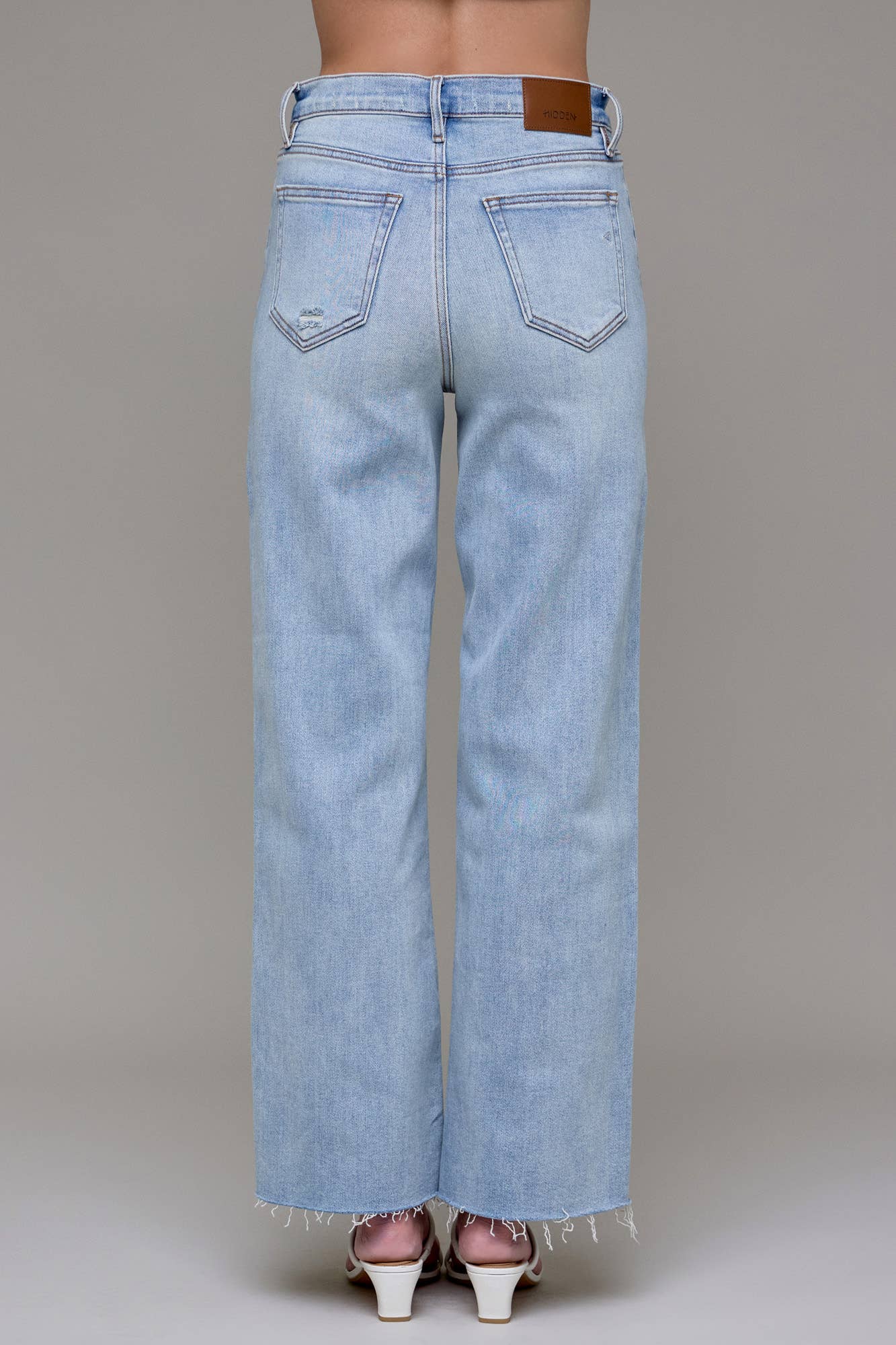 Hidden Jeans - Light Wash Clean Classic Stretch Dad Jean