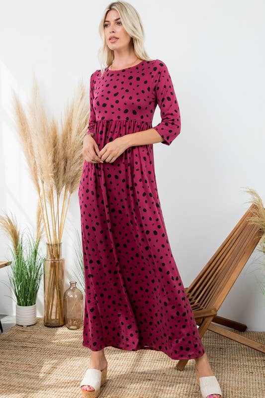 Rose Mellow Fashion - Maxi Dress
