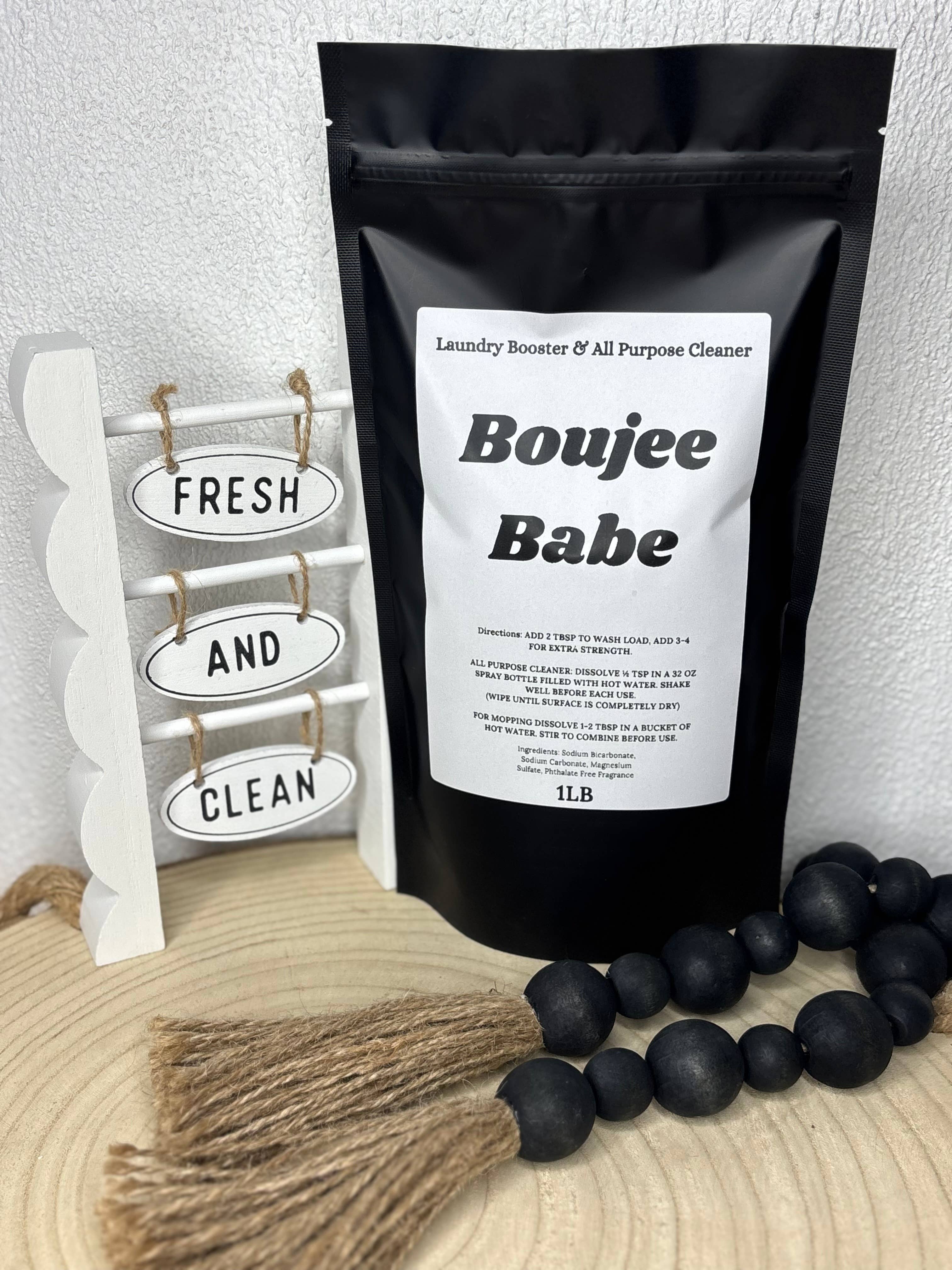 Pink August - Boujee Babe Laundry Powder & All Purpose Cleaner