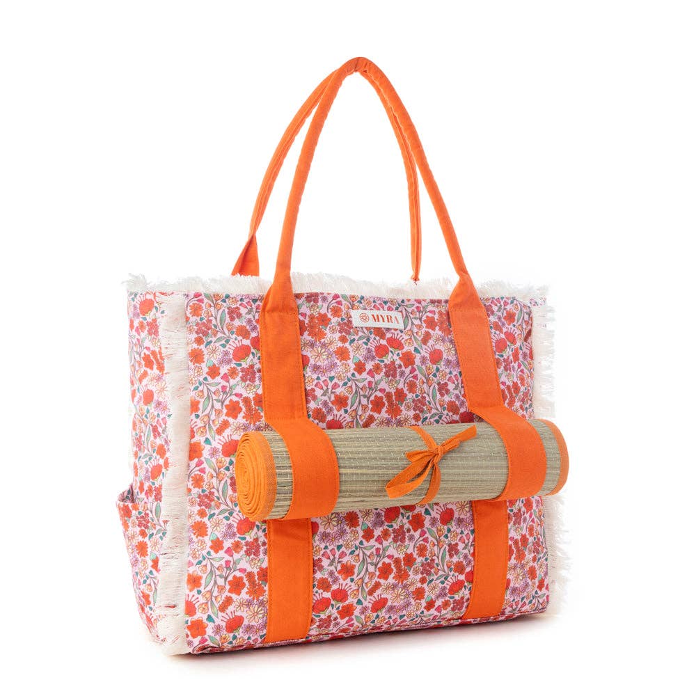 Shoreline Weekender Bag with Beach Mat