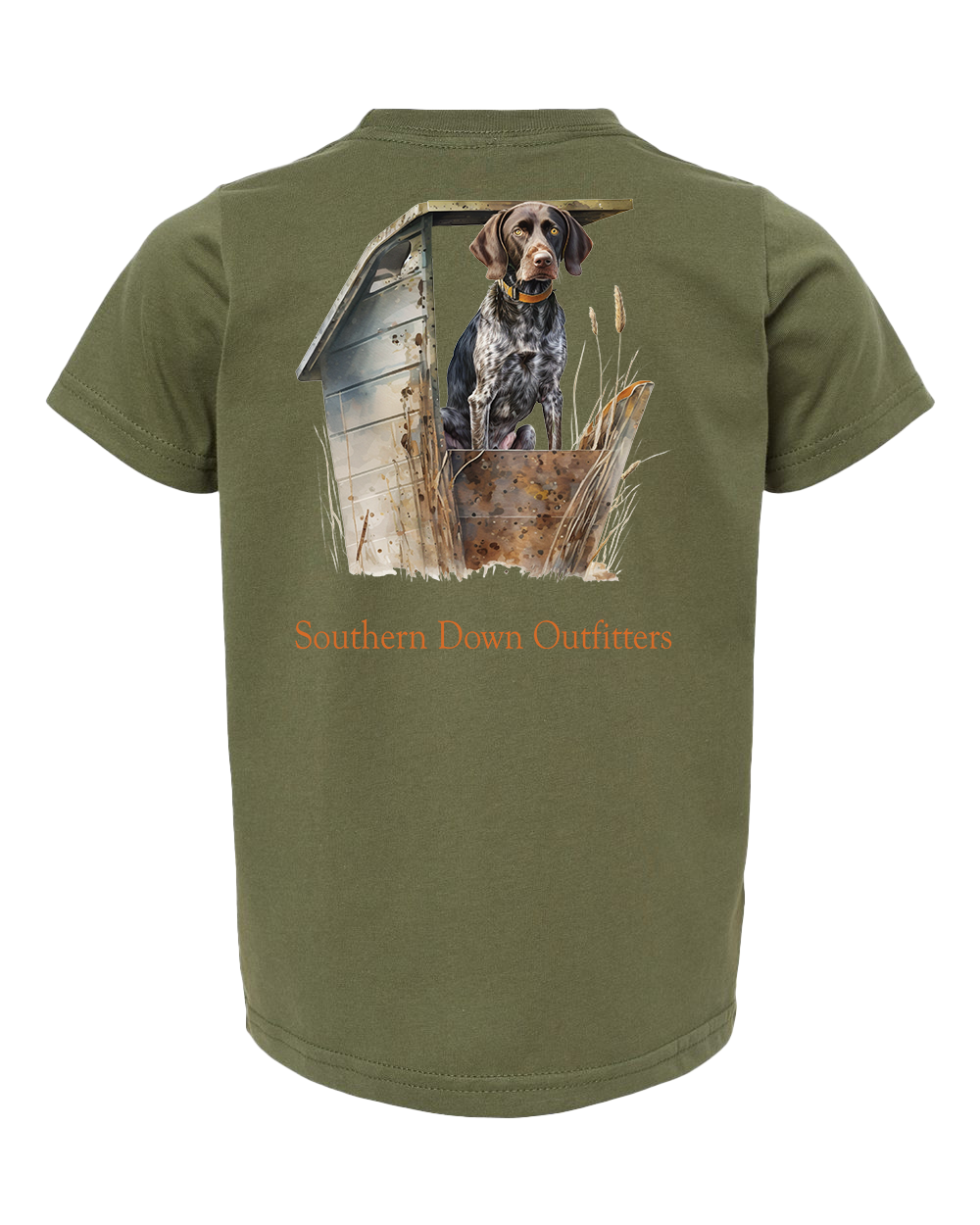 Southern Down Outfitters - Dog Blind Toddler Tee