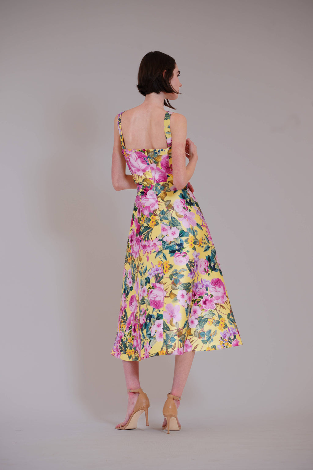 Triumphant Floral Stunner - Knee length - by Julia Jordan