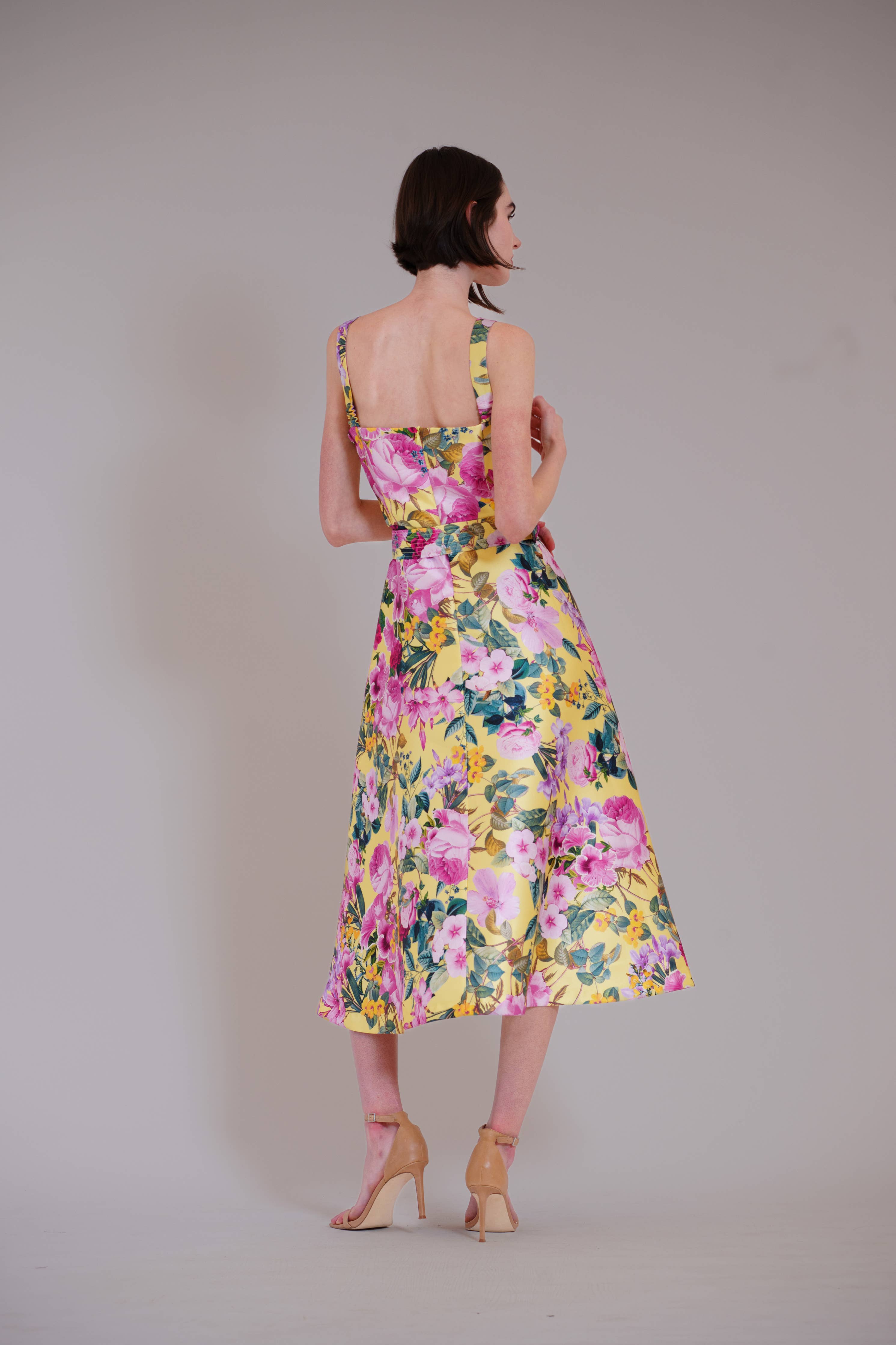 Triumphant Floral Stunner - Knee length - by Julia Jordan