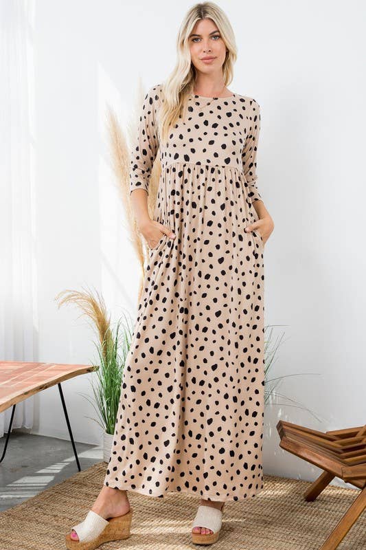 Rose Mellow Fashion - Maxi Dress