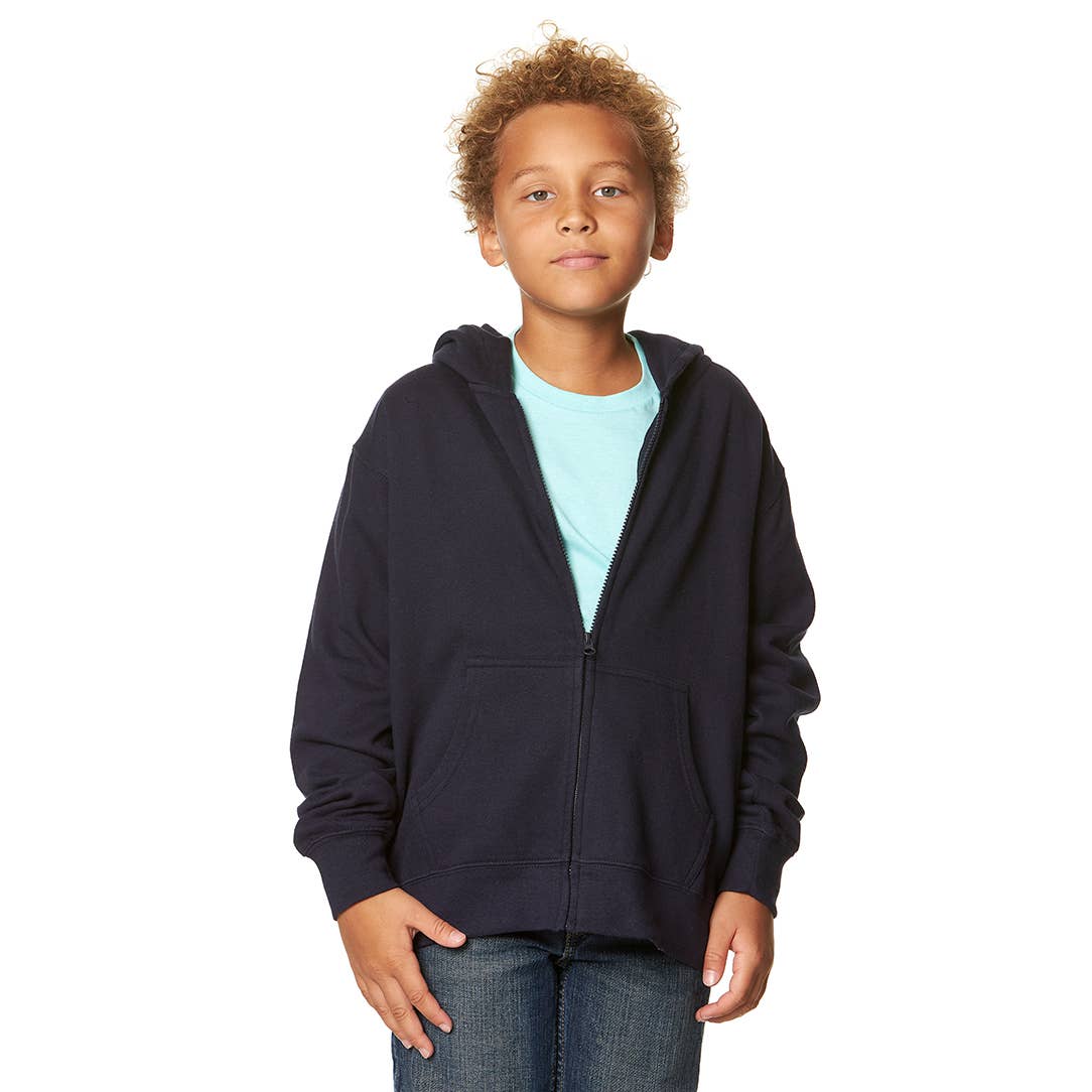 Youth Essential Zip Up Hoodie