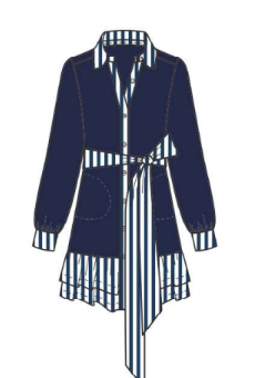 Show them Legs Ruffle  Dress