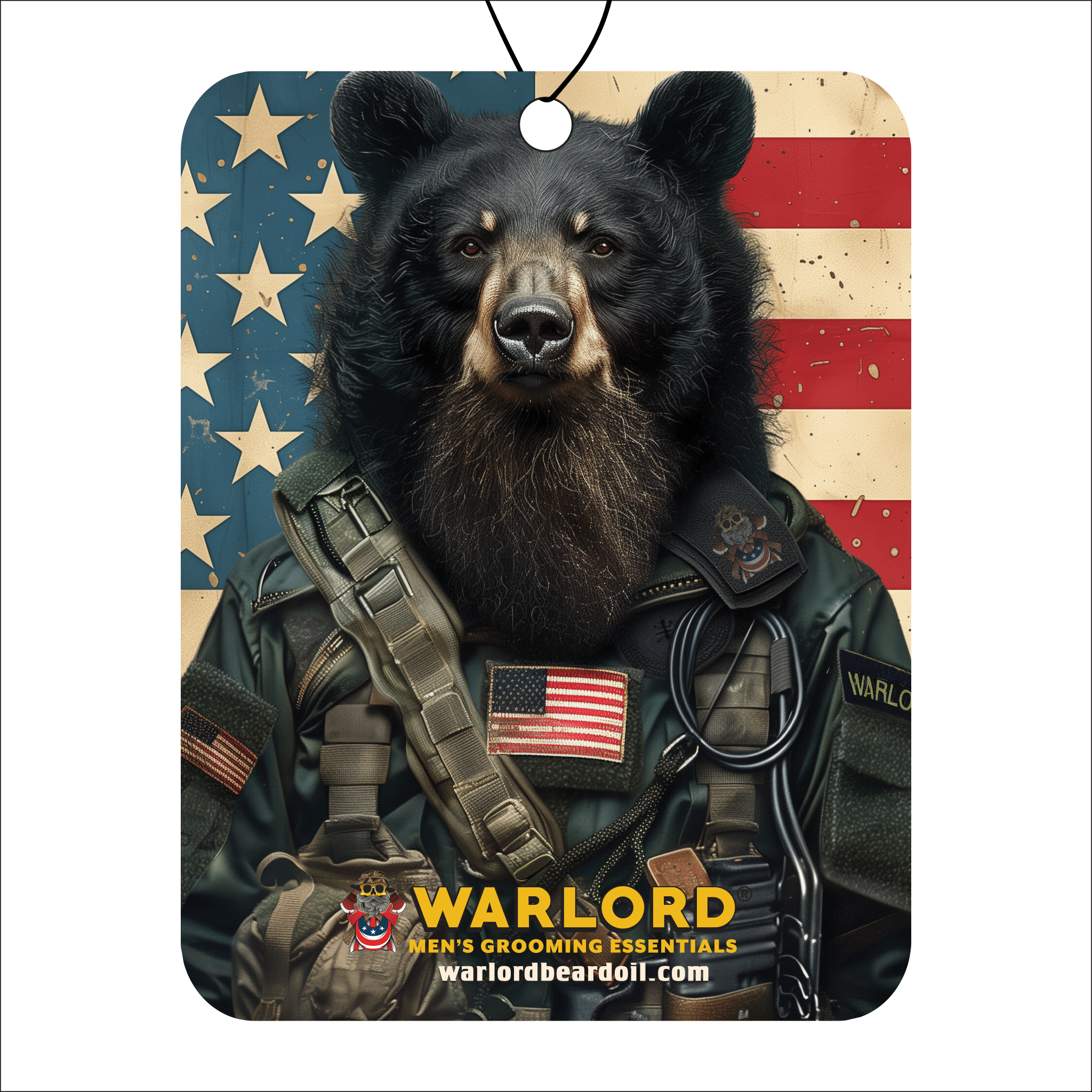 Warlord - Men's Grooming Essentials | Veteran Owned - Yogi Southern Tobacco Car Freshener