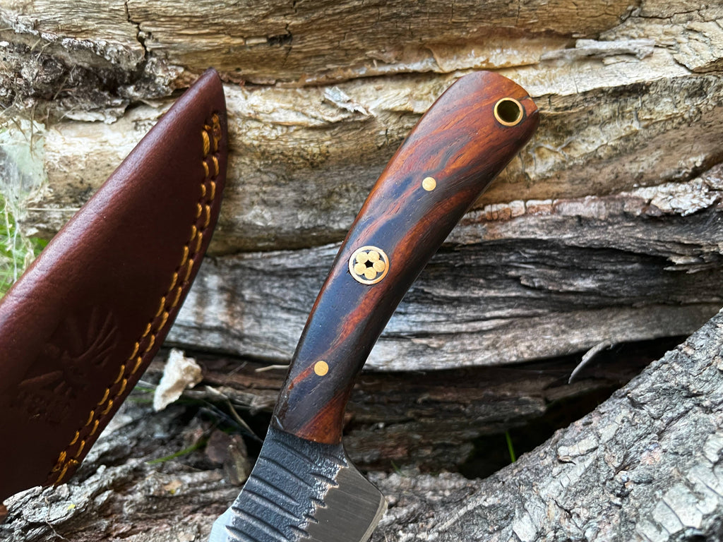 Titan International - TC-055 Carbon steel Black Walnut wood scales