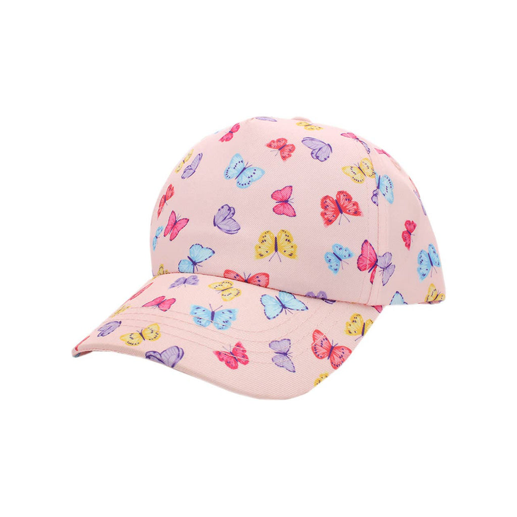 Girls Sunglasses and Hat Set (Butterfly)