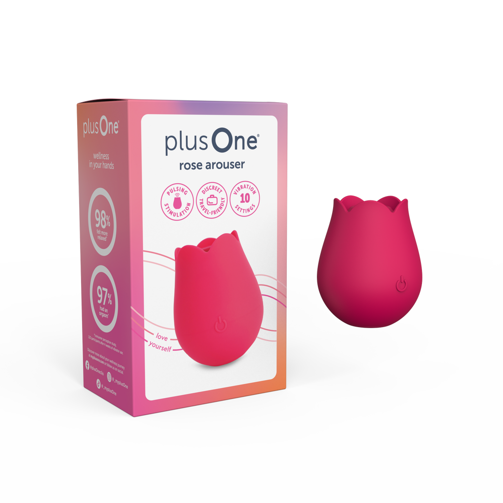 plusOne - Stimulateur Rose plusOne