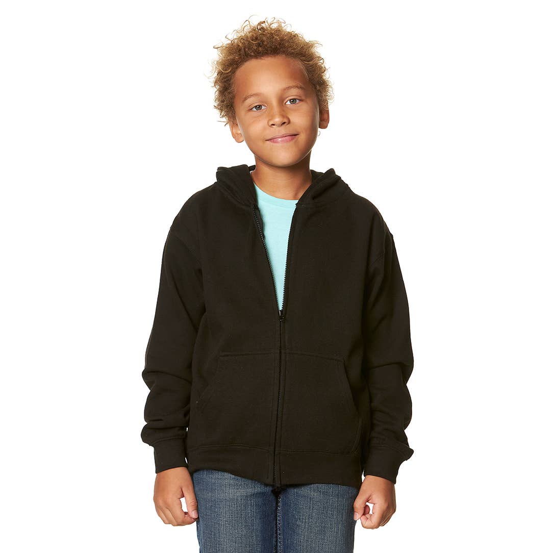 Youth Essential Zip Up Hoodie
