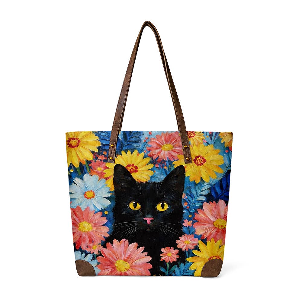Feline Tote - Cat Lover's Gift