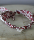 Starkville Tailgate Scarf Necklace - Heart Charm