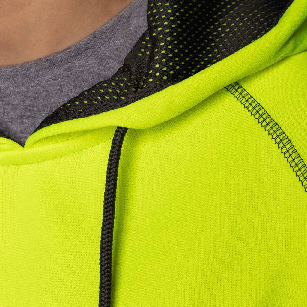 BAD WORKWEAR - BAD WOMENS ESSENTIAL™ HI-VIS FLEECE HOODIE