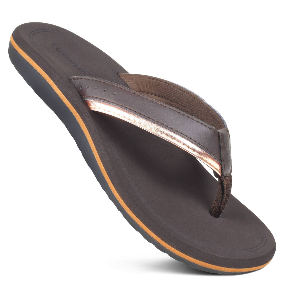 Aerothotic - OPAL CUSHION SOFT FLIP FLOP COMFORTABLE SANDALS FOR WOMEN