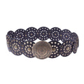ACCITY - NEW RETRO FASHION RIVET EYELET DISC BELT_CWABE0488