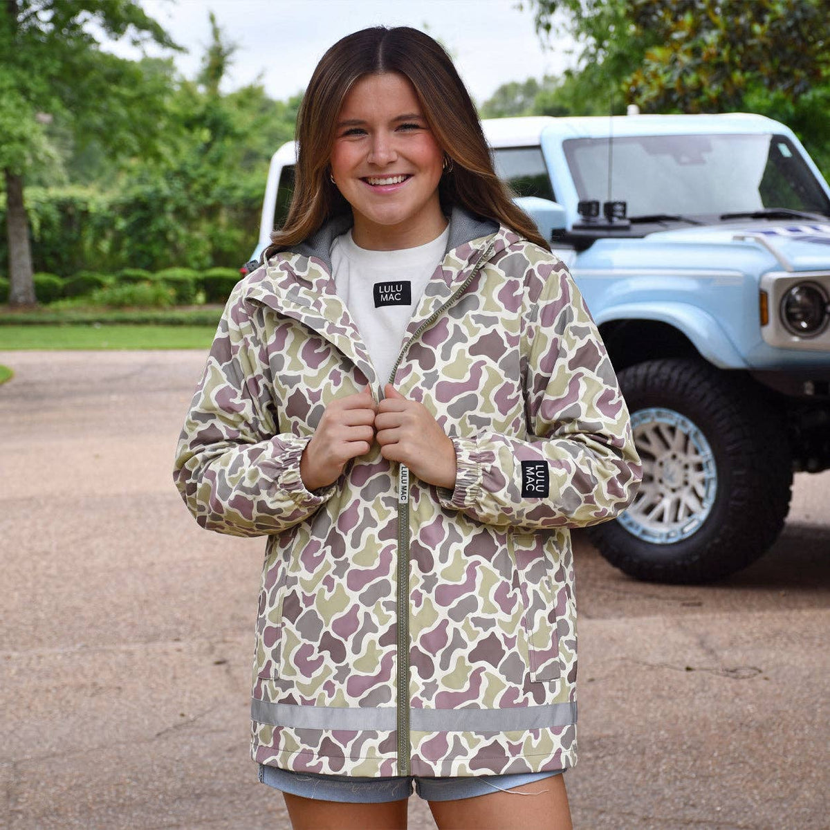 Lulu Mac - Light Camo Raincoat