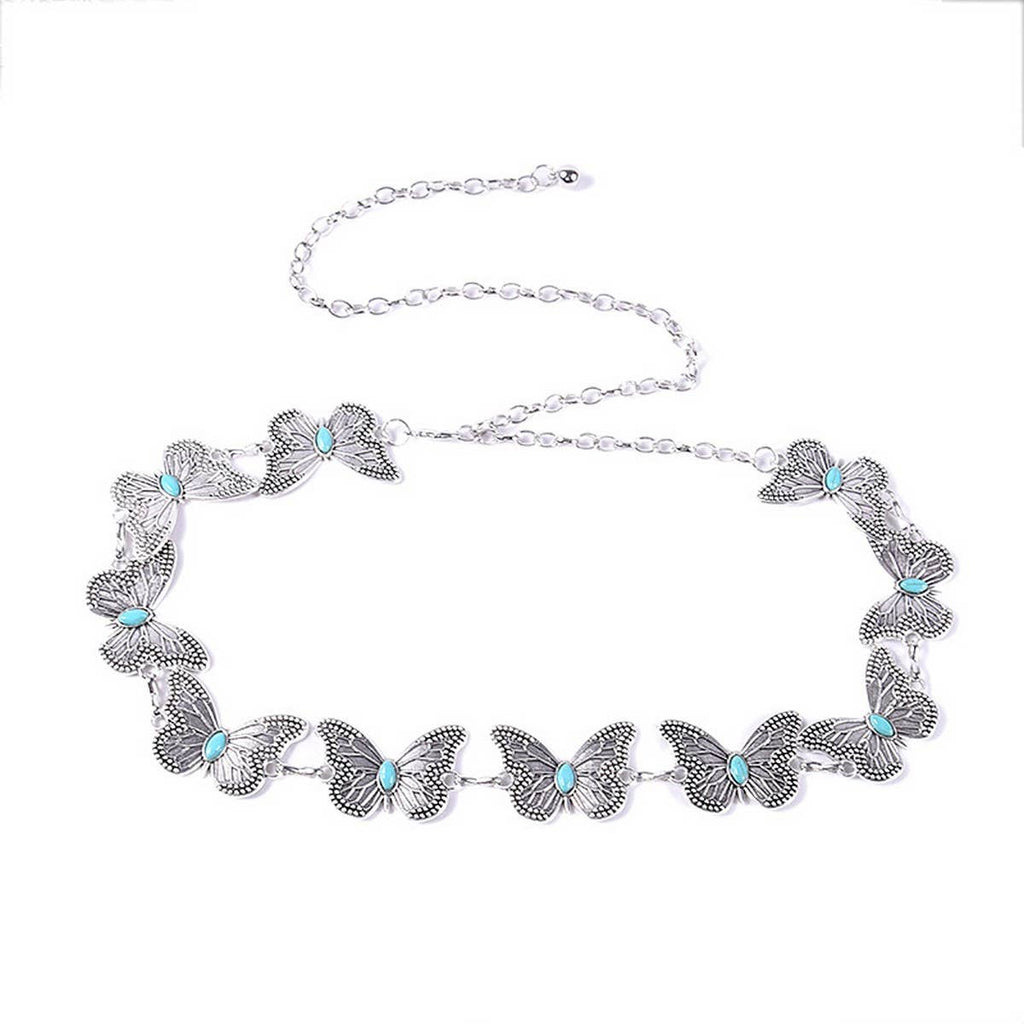 ACCITY - CASUAL RETRO BUTTERFLY DECORATIVE WAIST CHAIN_CWABE0486
