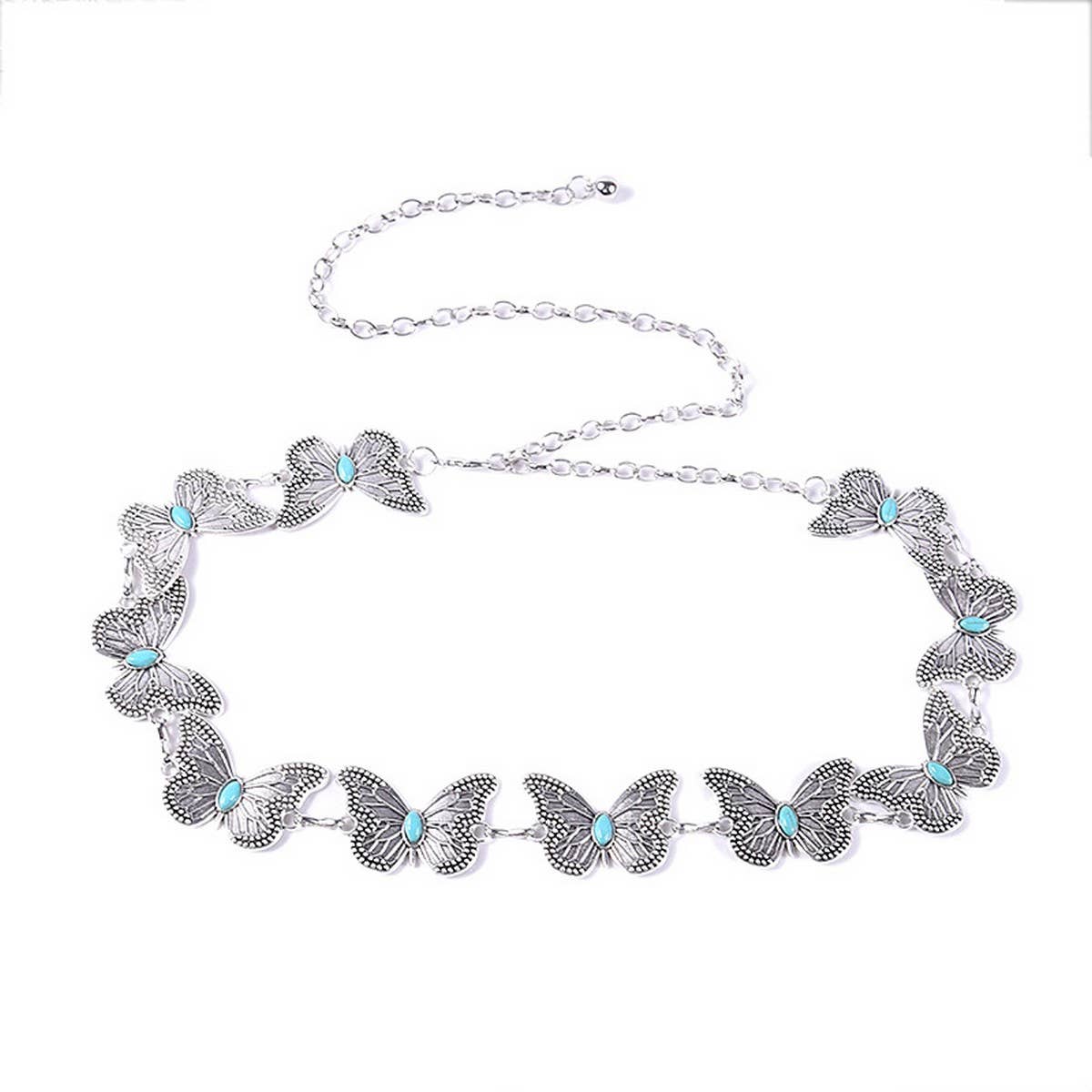 ACCITY - CASUAL RETRO BUTTERFLY DECORATIVE WAIST CHAIN_CWABE0486