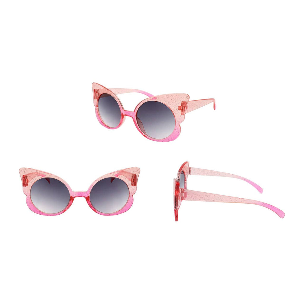 Girls Sunglasses and Hat Set (Butterfly)
