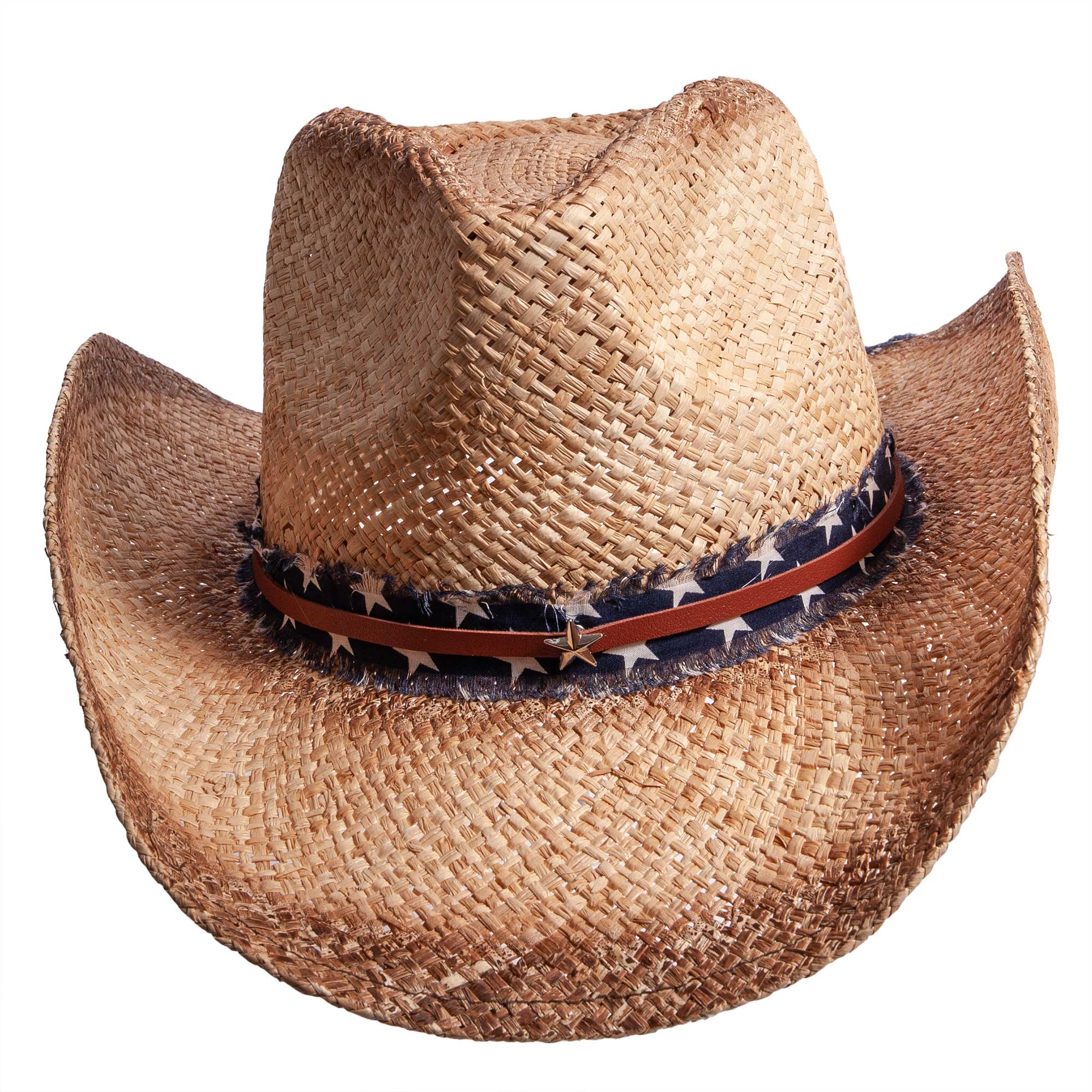 Lightweight Straw Cowboy Hat - Style Dusty