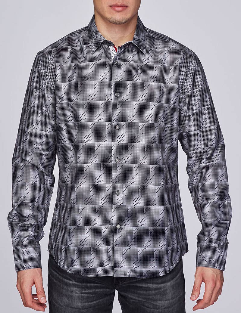 Rodeo Clothing - Men's Printed Button-Down Shirts - House of Lords -