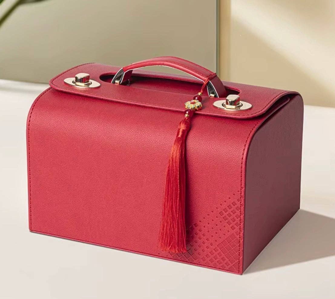 Mahjong Tile Keepsafe Box - The Southern Peacock