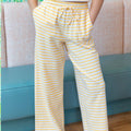 Girlie Girl Originals - LM-STRIPE Pant-YELLOW