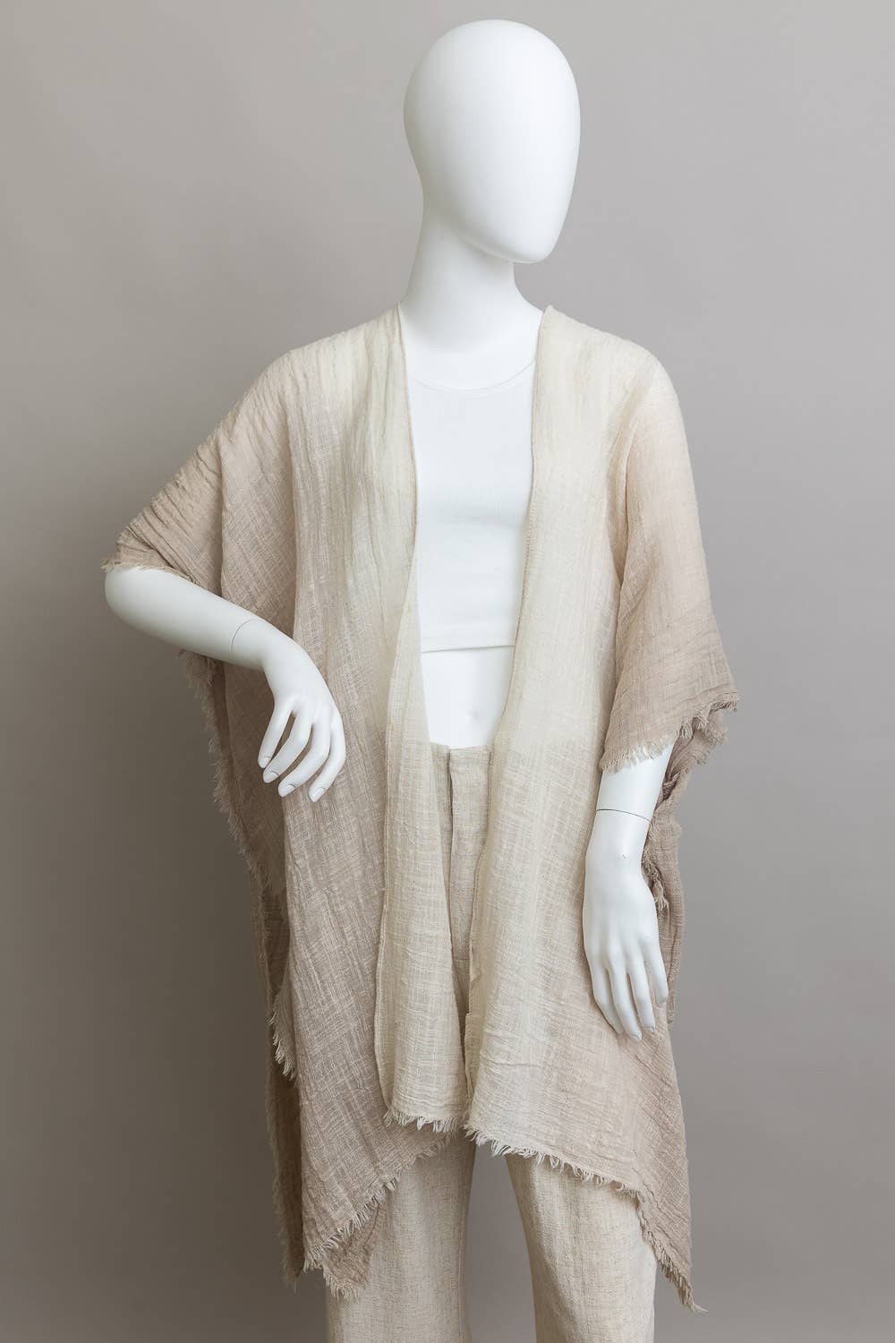 Boho Chic Ombre Kimono – Versatile Beach Cover-Up
