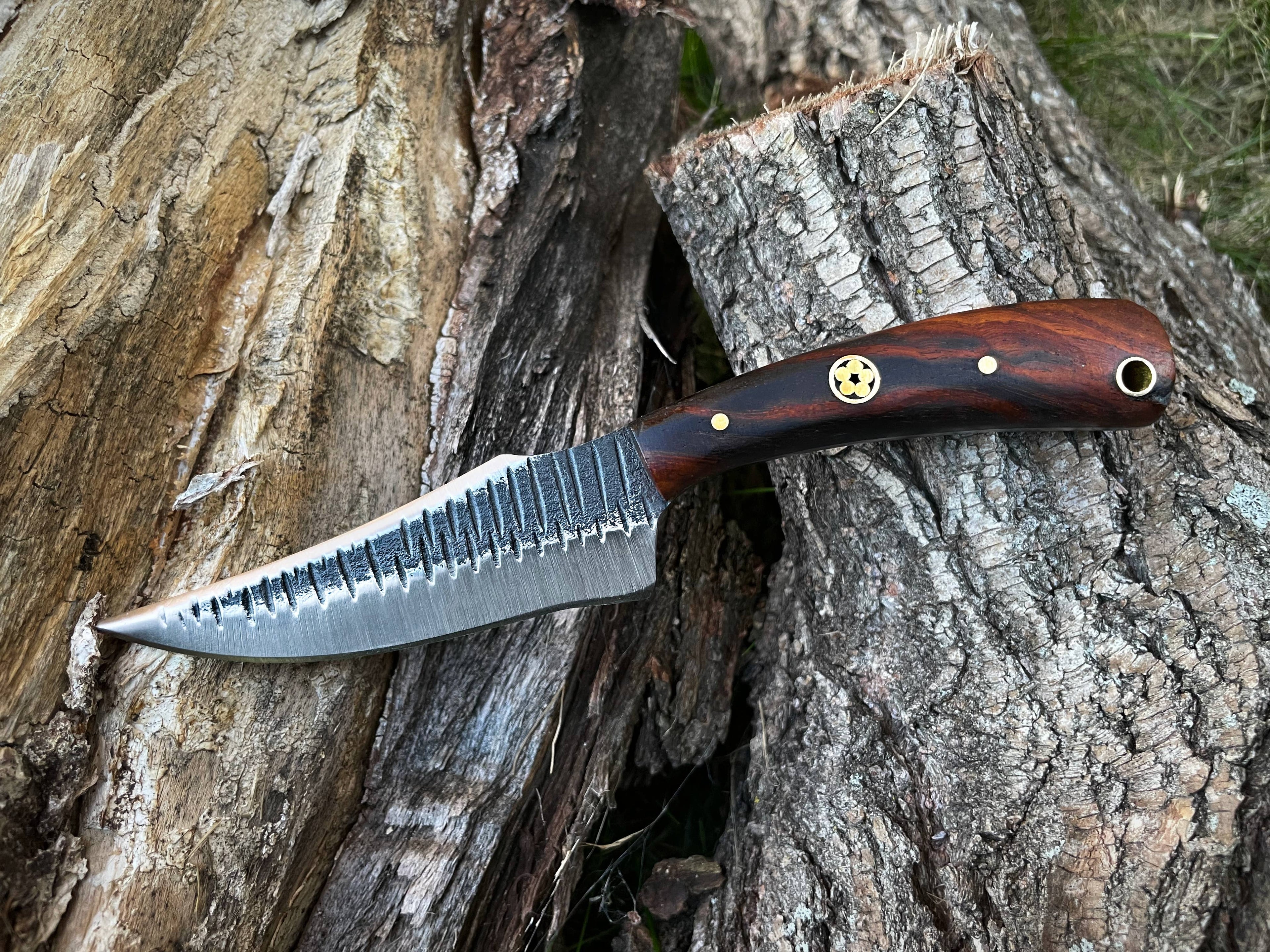 Titan International - TC-055 Carbon steel Black Walnut wood scales