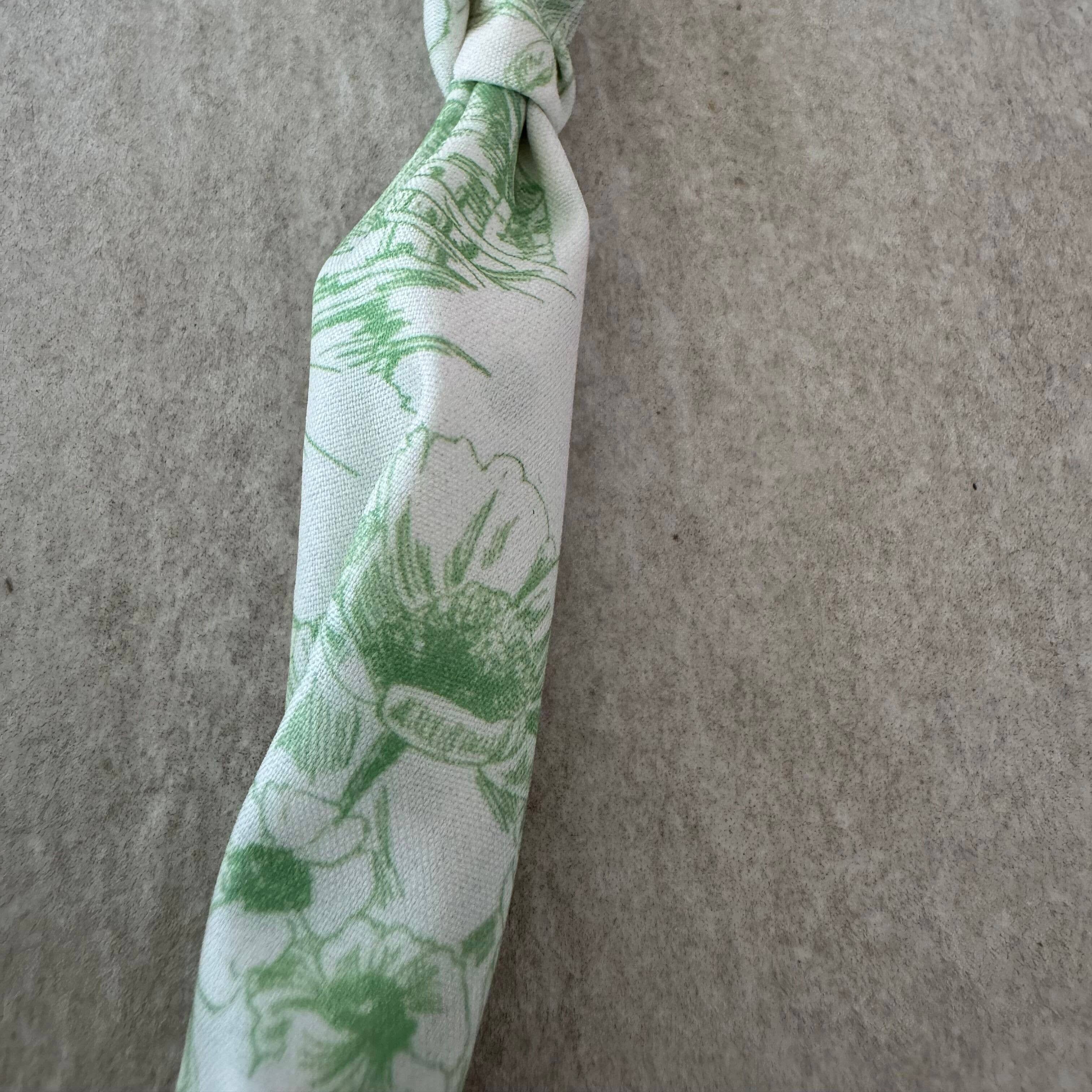 Loulu Designs - Floral Embrace Scarf Necklace