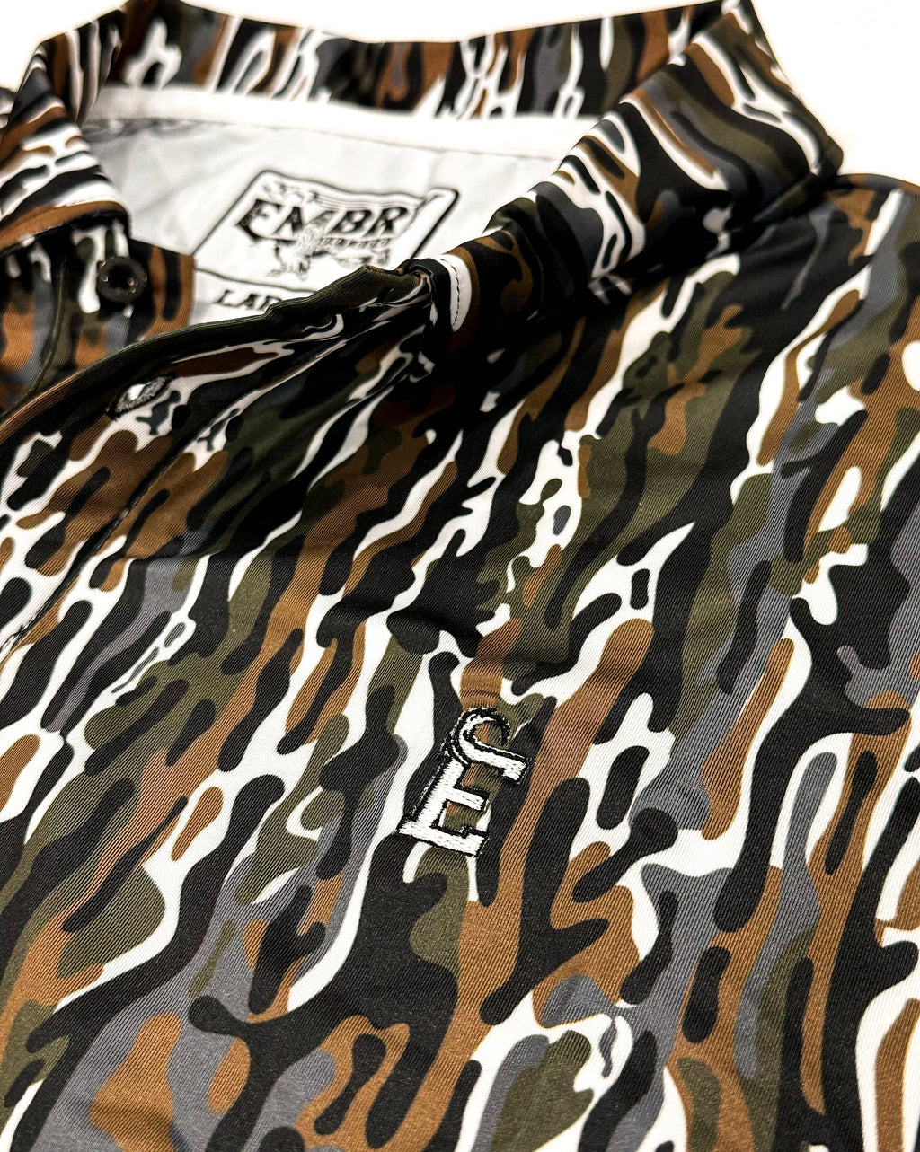 Embry Outdoors - Ranch Camo Golf Polo