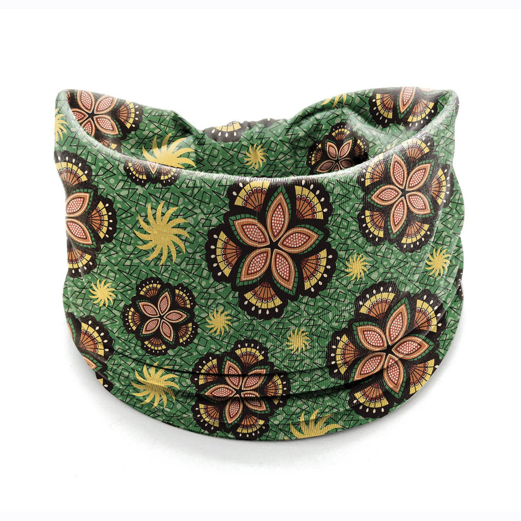 Ethnic Printed Multifunctional Headband & Neck Gaiter