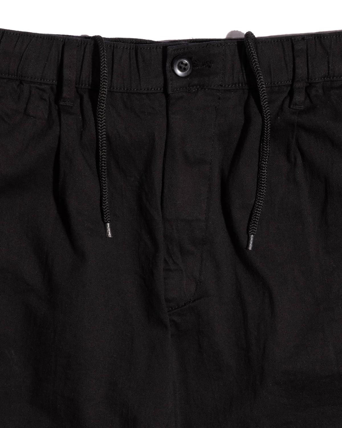 Relaxed Fit Cotton Pant featuring a drawstring closure, pleated front, and elastic waistband for comfort and style.