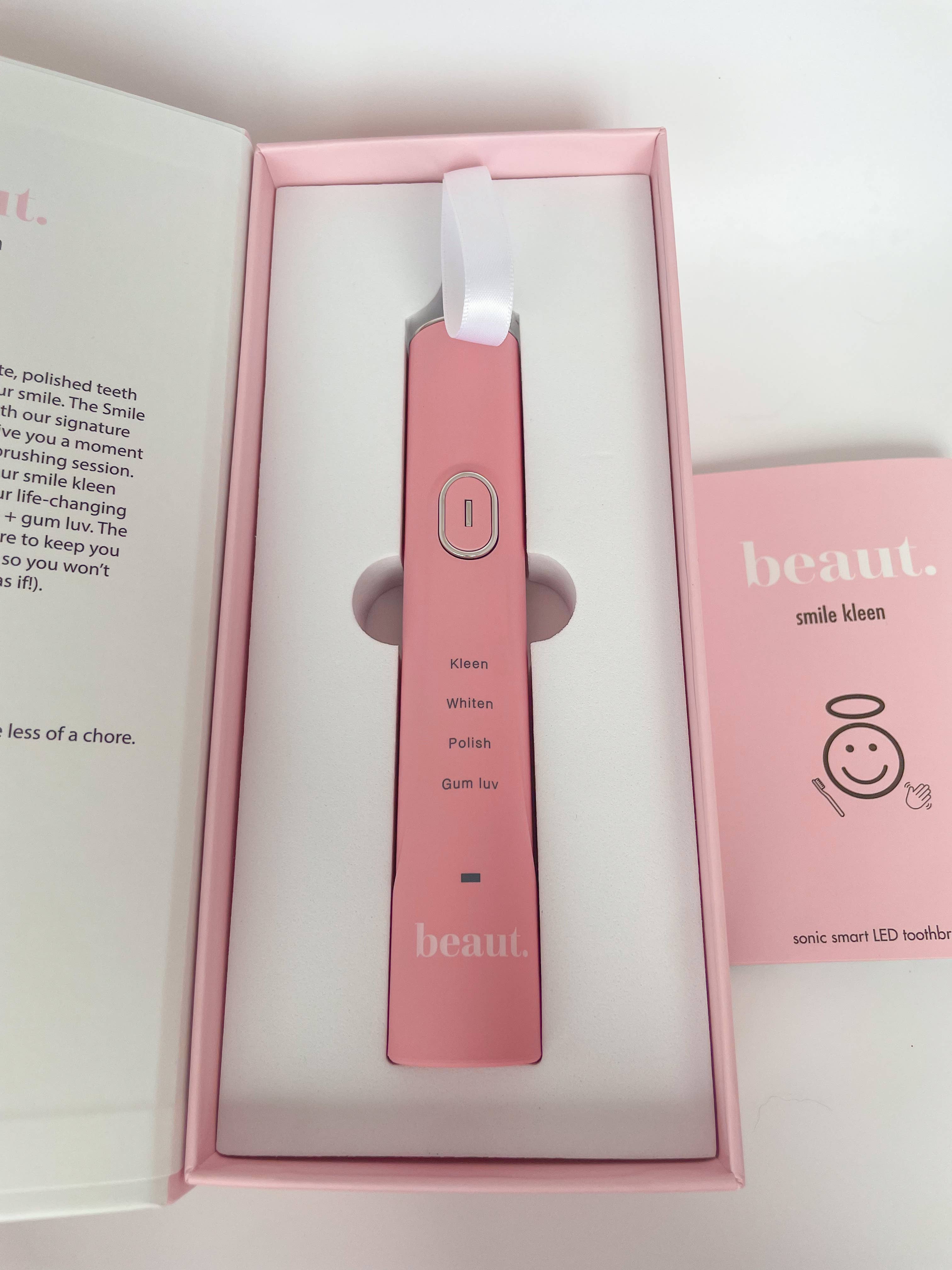 beaut.beautyco - Brosse à Dents Sonique à Vibration Smile Kleen