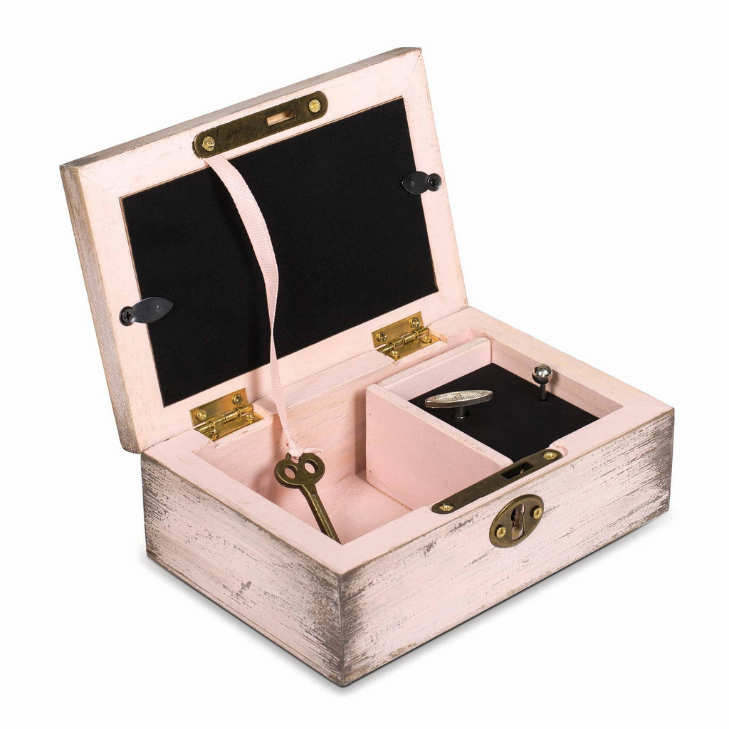 Distressed Locket Music Box