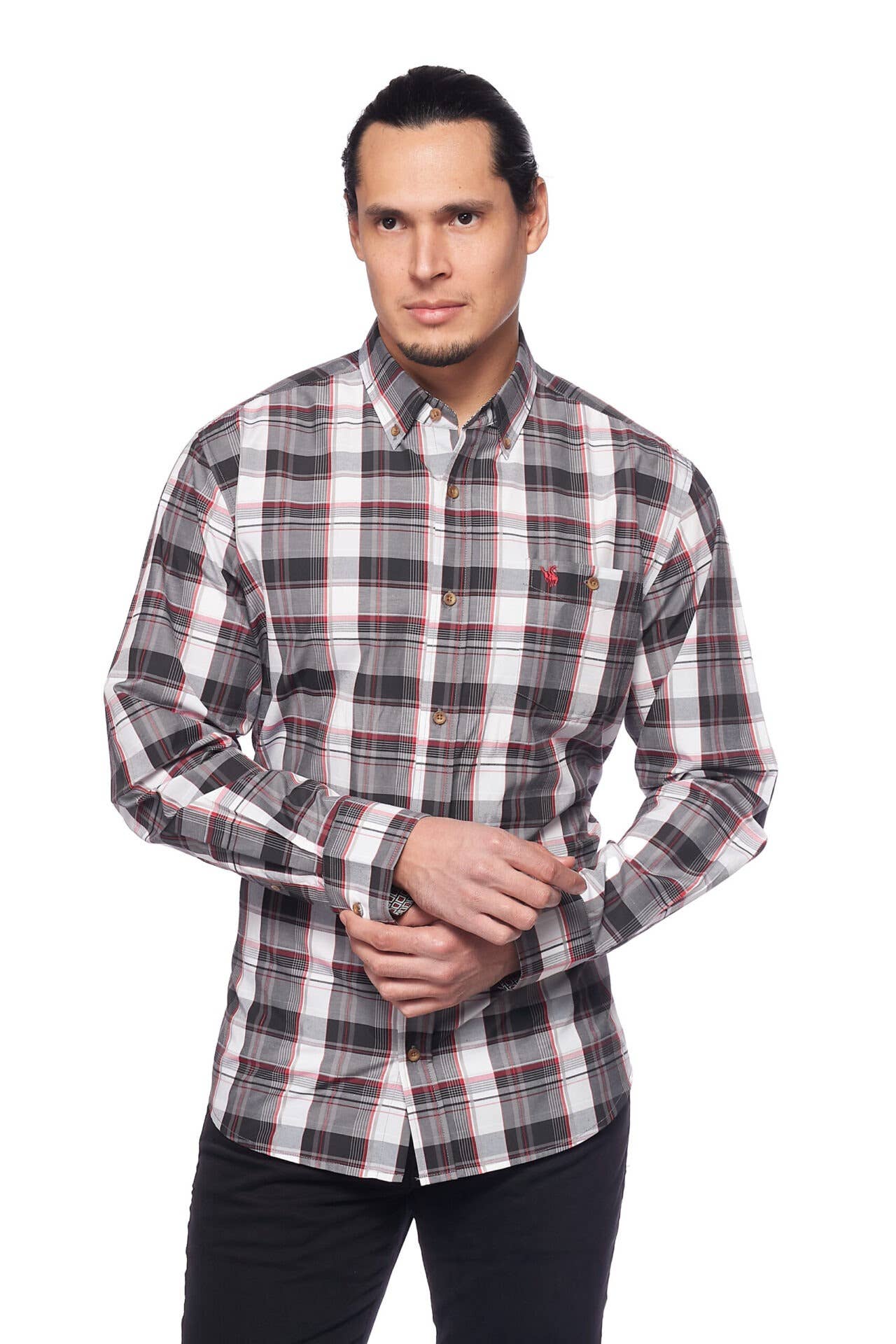 Rodeo Clothing - Men's Western Apparel Regular Fit Plaid shirts