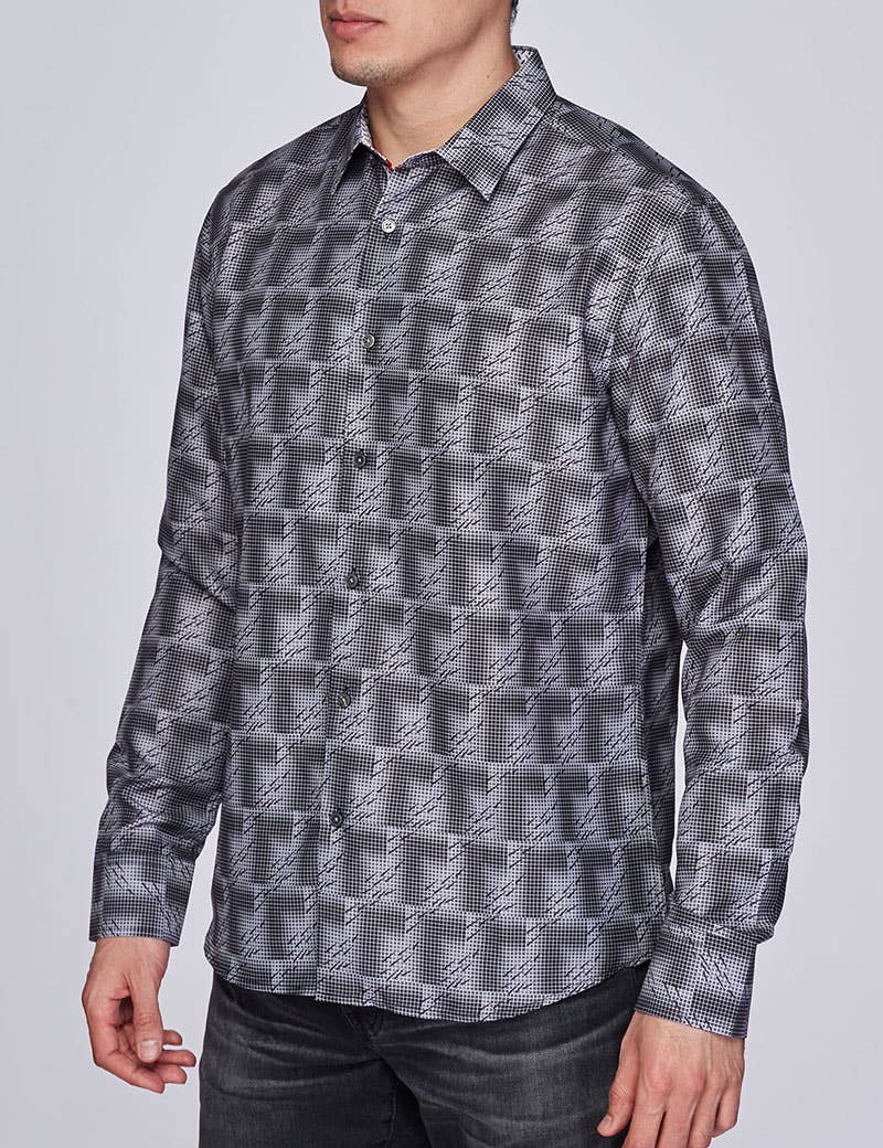 Rodeo Clothing - Men's Printed Button-Down Shirts - House of Lords -
