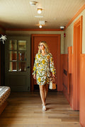 Escapada Living - Long-Sleeve Jill Dress Wrap-Front Tie Sleeves
